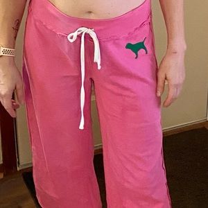 Victoria’s Secret Pink cropped lounge sweat pants